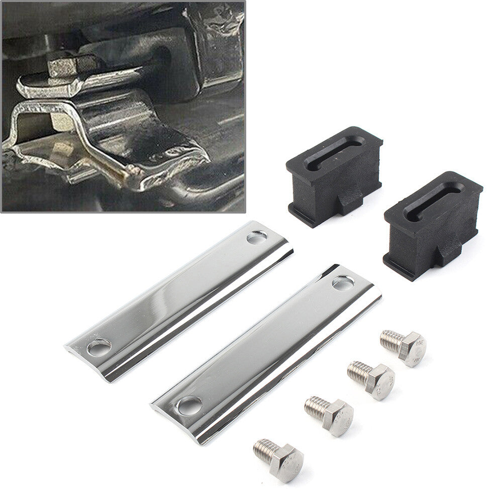 Schalldmpferhalter-Kit f¨¹r for Harley-Davidson Street Road Glide 1985-22 Chrom
