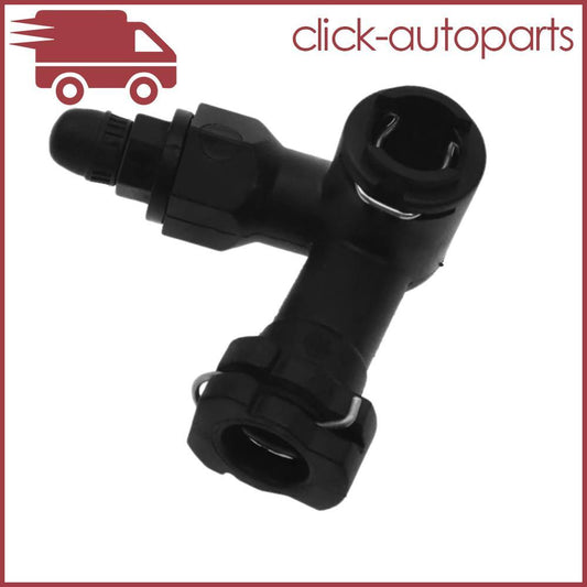 Fits For ADAM for ASTRA CORSA MERIVA MOKKA SIGNUM Clutch Pipe Elbow Connector Black Q