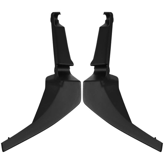 2x Front LH+RH Bumper Fender flares Trim For 2012-2015 for Range Rover Evoque Black