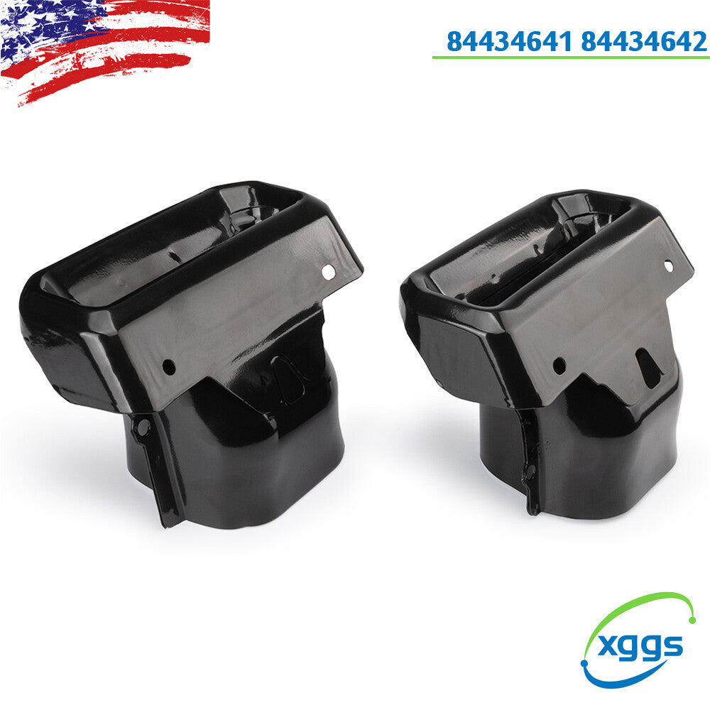 Left£«Right Exhaust Bezels For 2019-2023 for Chevy Silverado for GMC for Sierra 1500 84667764 Q