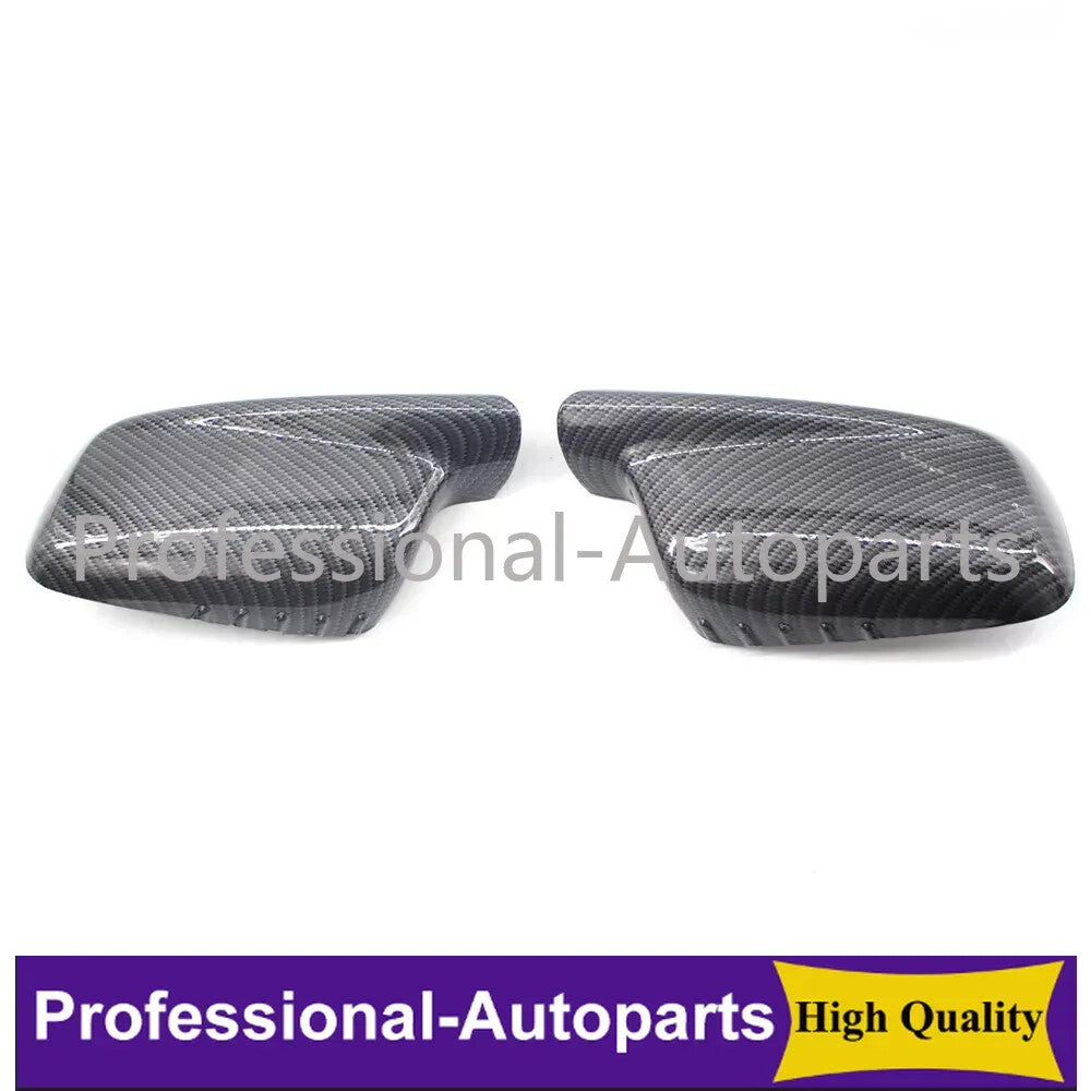 1Pair Left+Right Carbon Fiber Mirror Cover Cap Fit for BMW 3 Series E46 99-1906