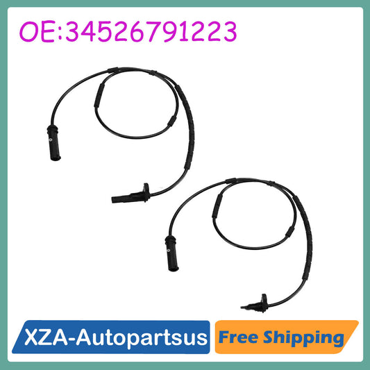 2pcs ABS Speed Sensor Front Left  Right for BMW F23 F30 F31 F32 F33 34526791223 Q