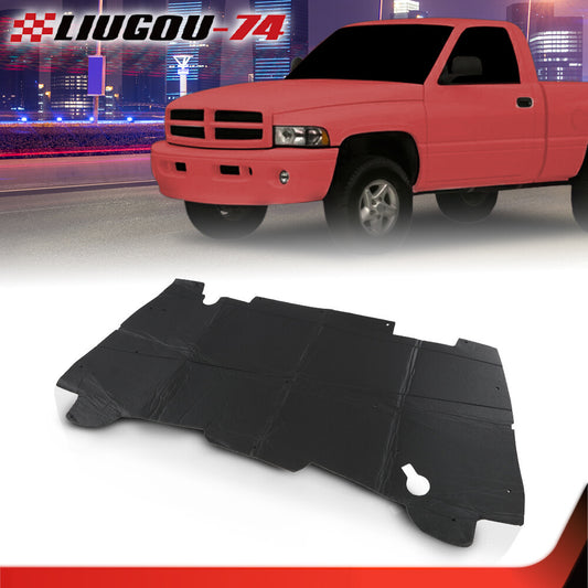 Range Hood Insulation Thermal Blanket and Clips Fits 94-01 for Dodge for Ram 1500 2500 3500 - v