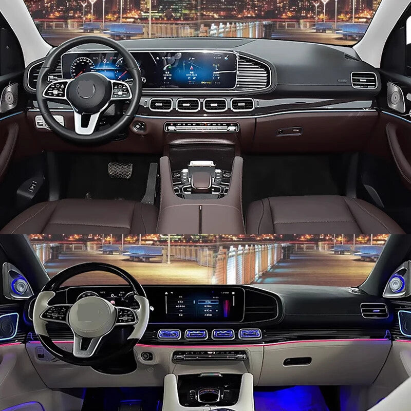 Ambient lighting for Mercedes-Benz GLE GLS W167 Air Outlet air conditioning vents