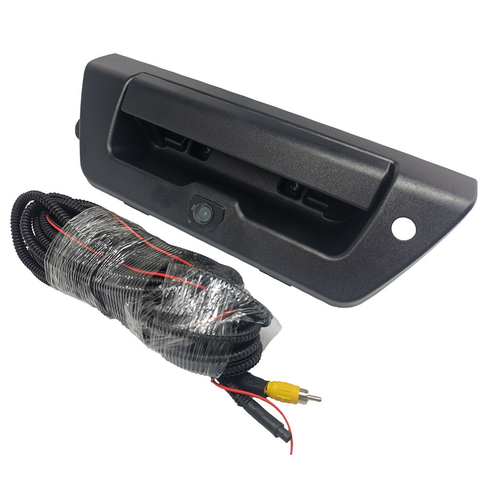 Rear Tailgate Handle Backup Camera W/ Wire Black Fits For F-150 2015 2016 2017 Q