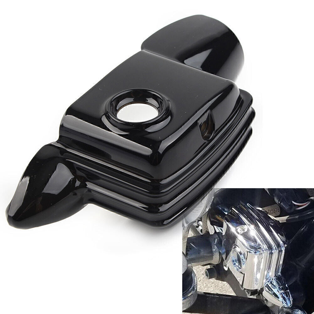 Rear Brake Master Cylinder Cover Black for Harley Touring Electra Glide 2008-21 Q