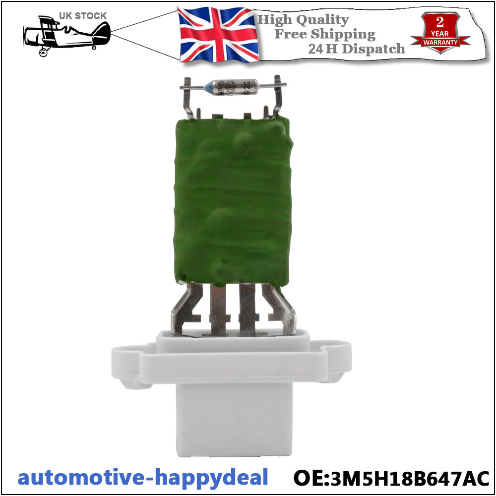Heater Blower Fan Resistor for Ford C-Max Fiesta Focus Galaxy Kuga Mondeo S-Max