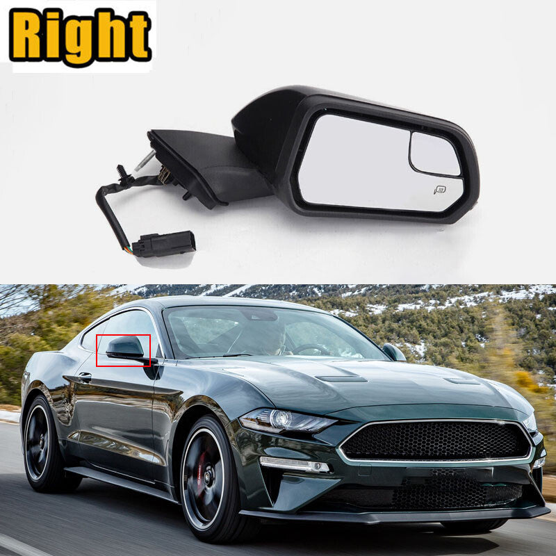 1X for Ford for Mustang 2015-2020 Right Power Mirror w/ Turn Signal Light Heat RH