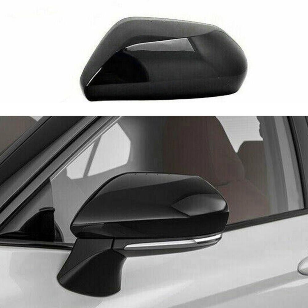Black Left Driver Side Rearview Mirror Cap Cover Replacement for CAMRY 2018-2024 n