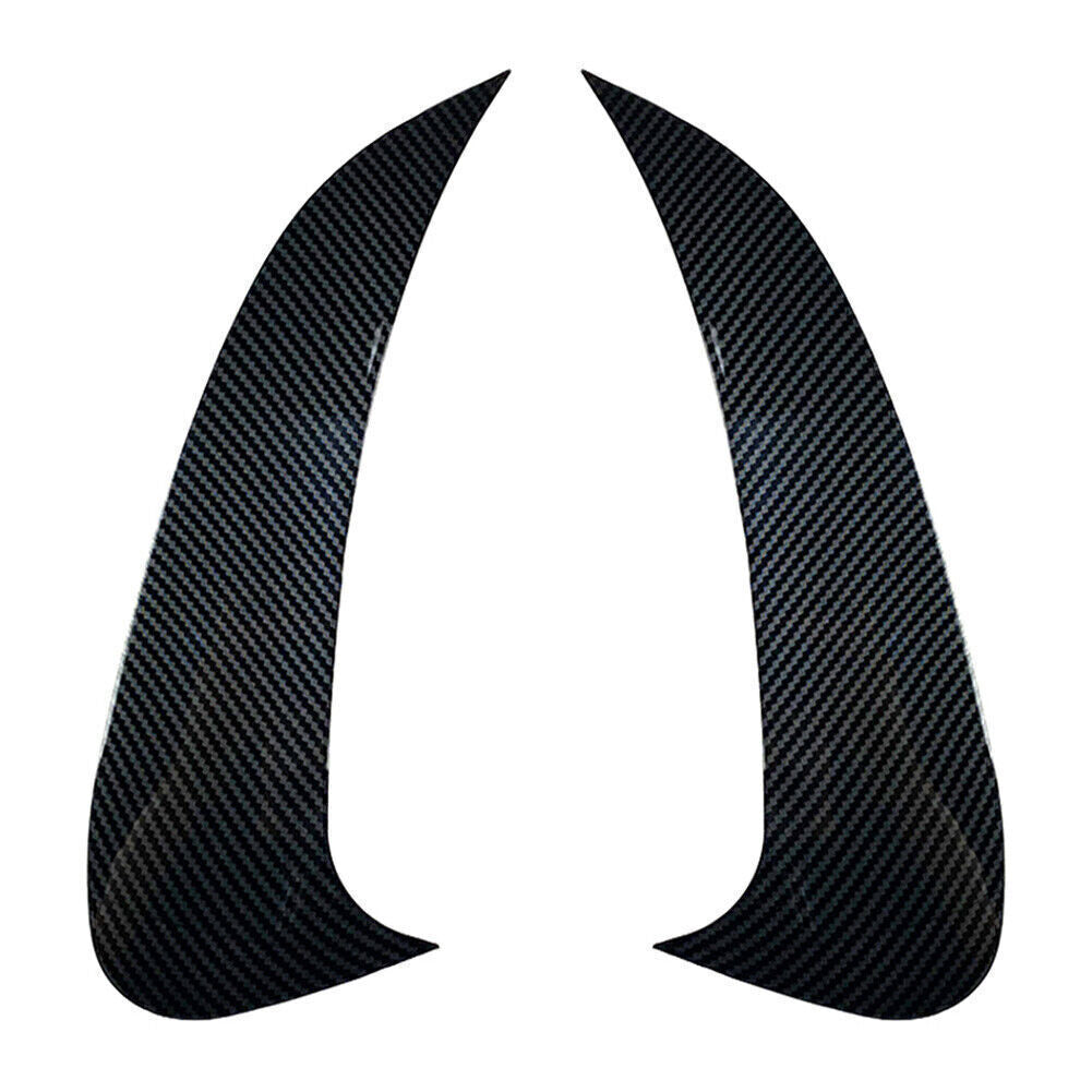 Pair Rear Bumper Splitter Spoiler Canard Air Vent for Mercedes Benz C-class W206