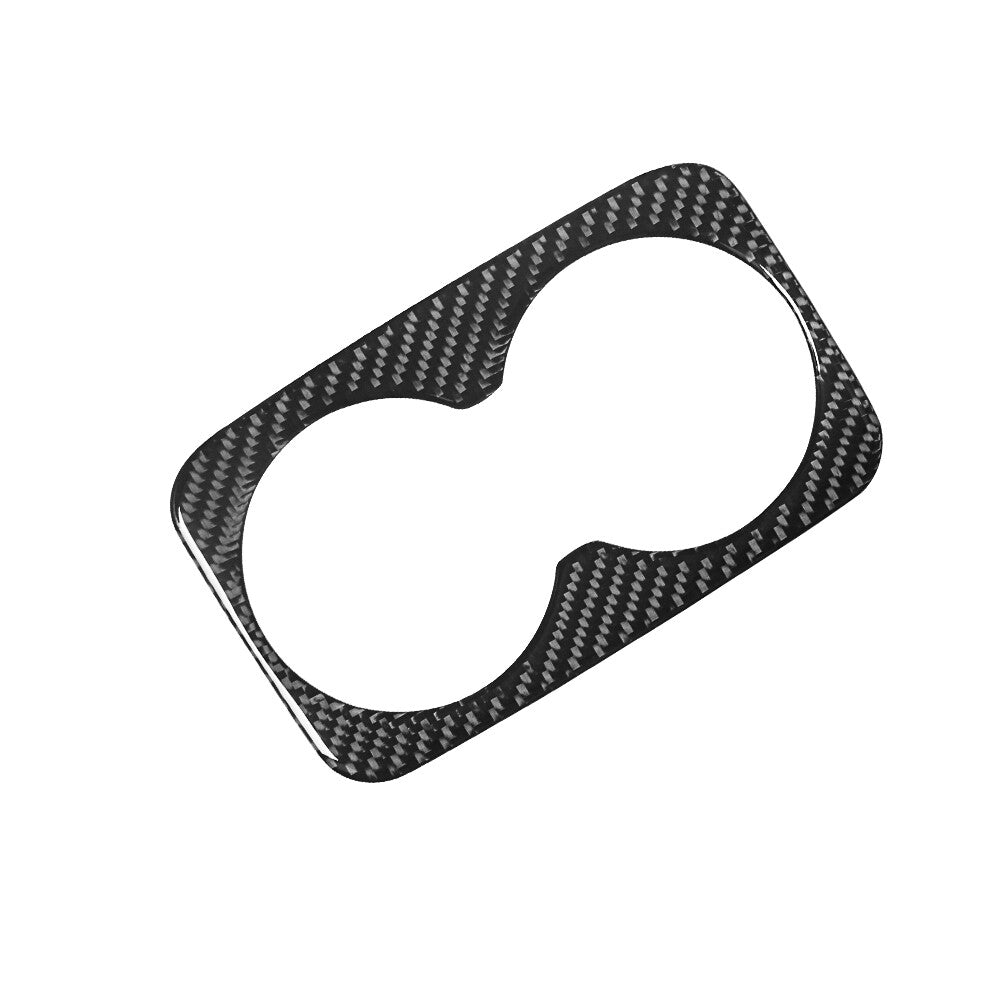 for Audi Q5 2018-2021 Carbon Fiber Interior Passenger Side Dash Cover Trim Strip v