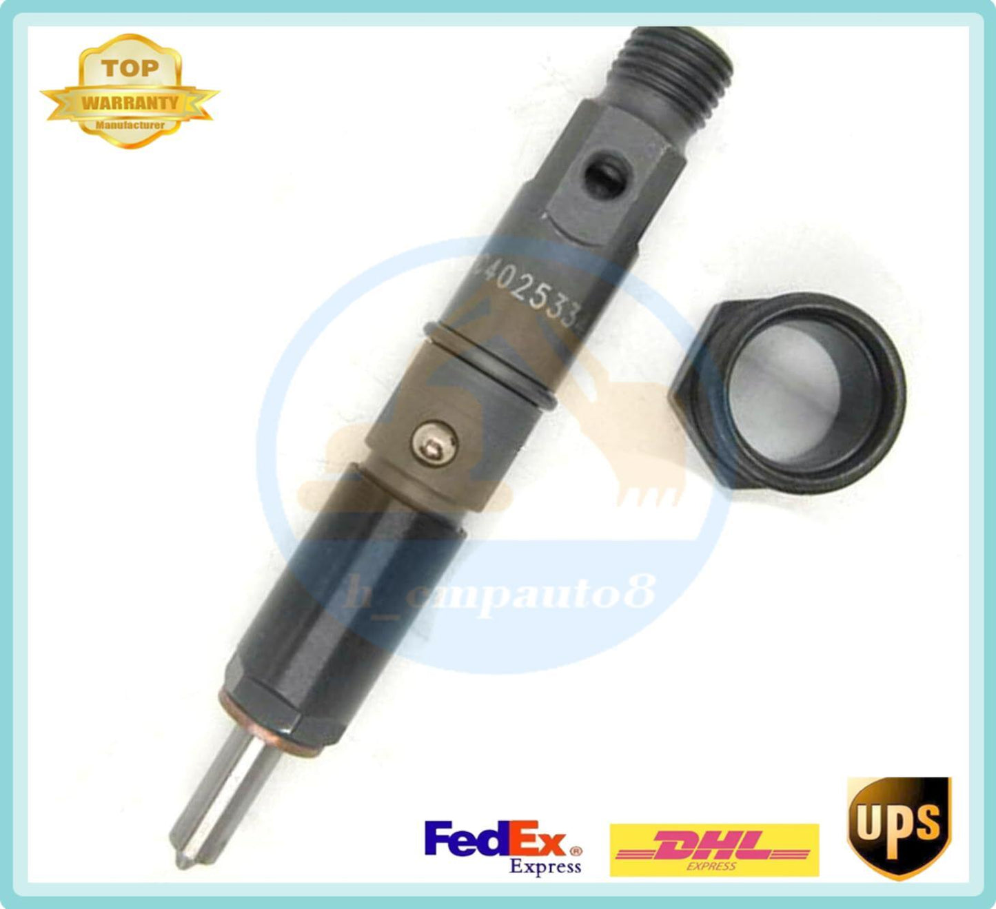 Fuel Injector with 4063212 4025334 Diesel for 6BT 5.9L Engine