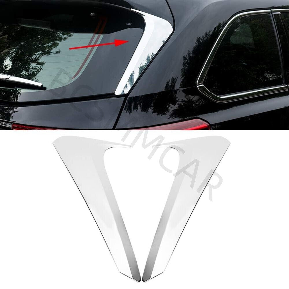 Fit For 2014-2019 for Toyota Highlander Rear Window Door Spoiler Tail Wing Covers
