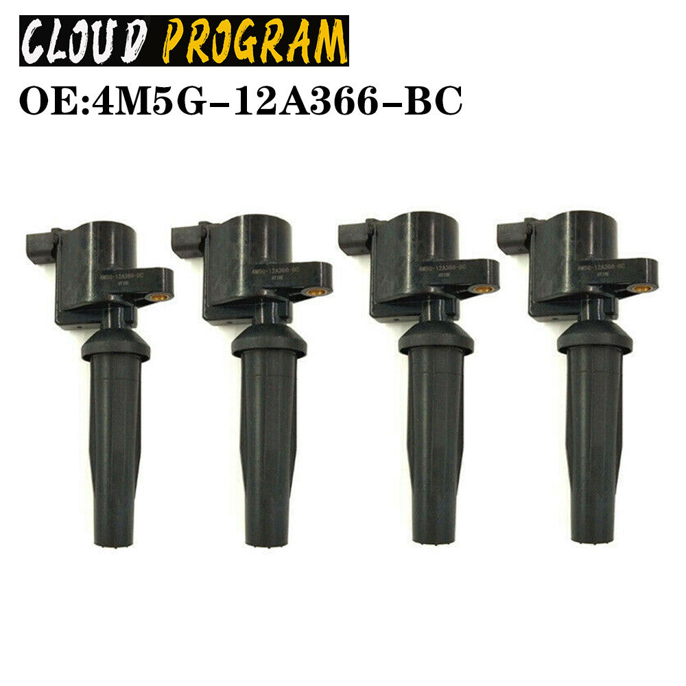 For 2005-2008 Focus for Mazda New Iginition Coil 4M5G-12A366-BC (4pcs) New v