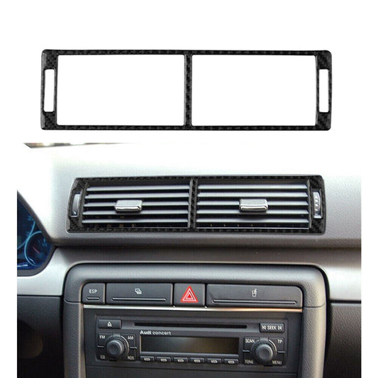 4X Carbon Fiber Center Console Frame Cover Trim for Chrysler 200 2015-2017 v