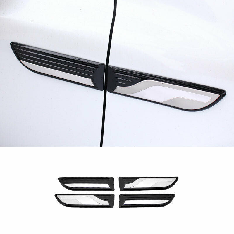 For Highlander 20-22 Carbon Fiber Rear Window Molding Cover Spoiler Trim v