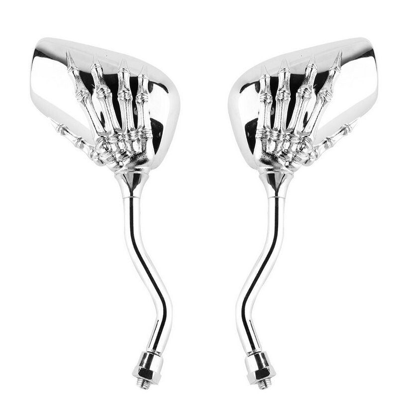 Motorcycle Rear View Skull Hand Claw Mirror for Honda Shadow Spirit 1100 Q