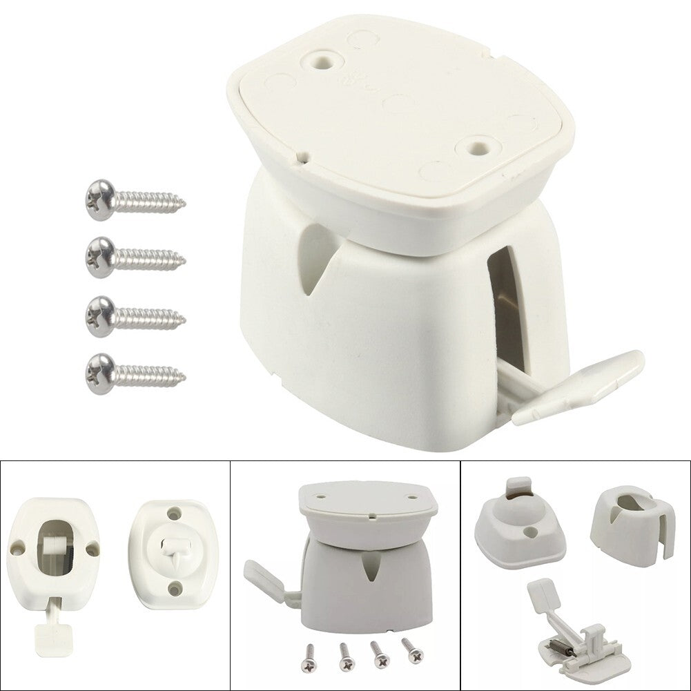 RV Door Retainer Catch Compartment Clips Latch Holder Cargo Motorhome Caravan v