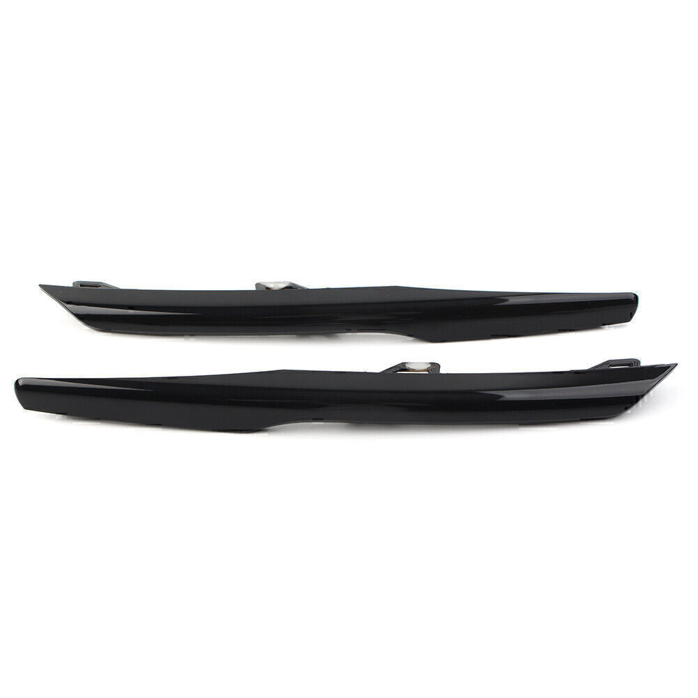 Pair Upper Fog Light Lamp Strip Trim for Land Rover for Range Rover Evoque 2020-2022