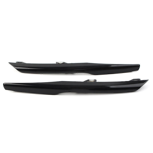 Pair Upper Fog Light Lamp Strip Trim for Land Rover for Range Rover Evoque 2020-2022