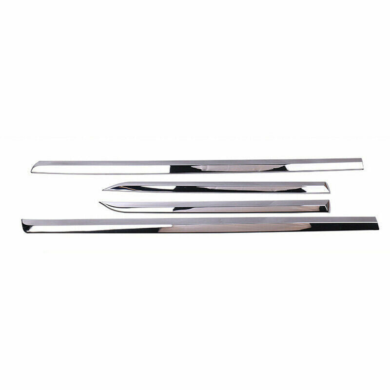 2015-2016 Fits for Volvo XC60 Chrome ABS Body Side Door Molding Cover Trim 4PC B n