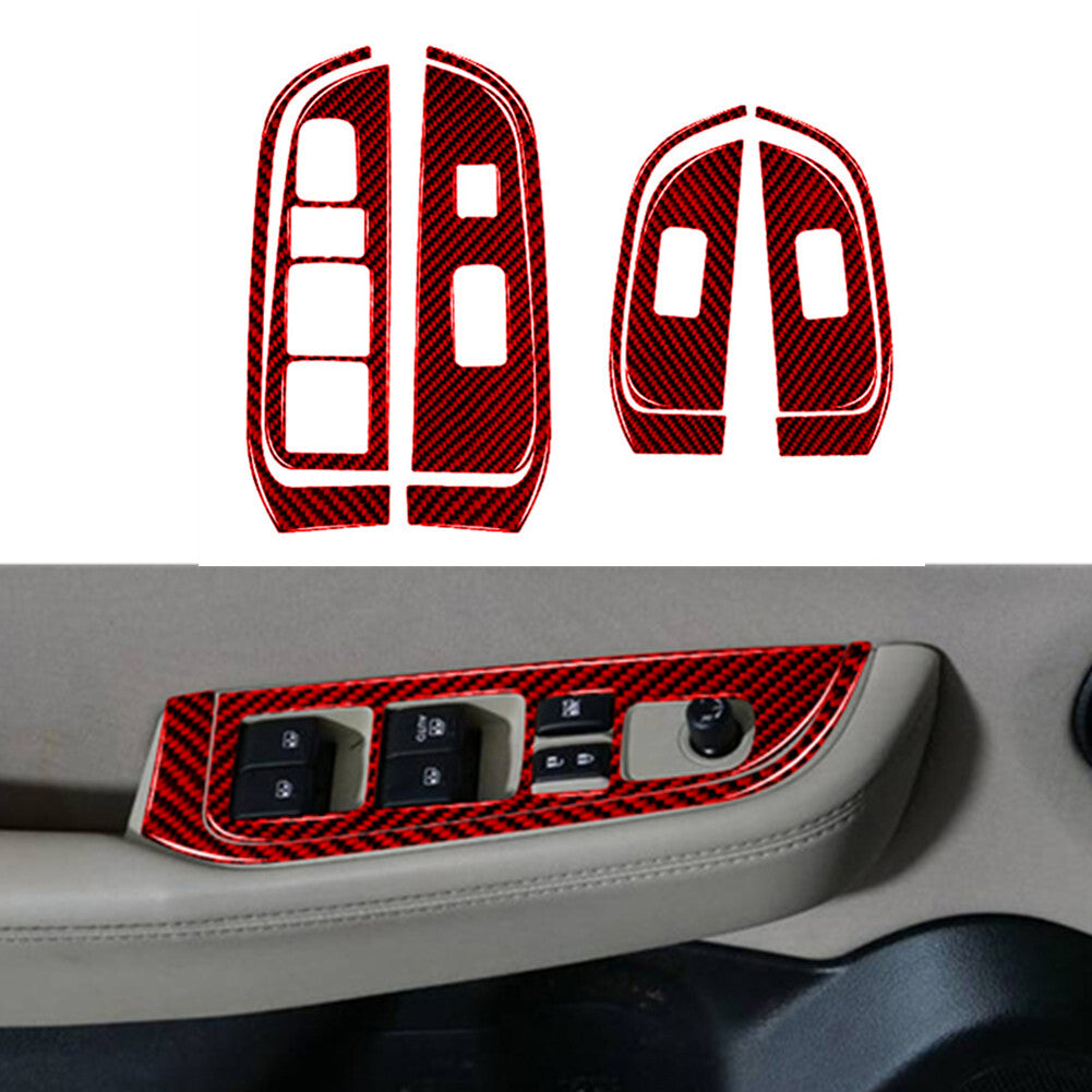 Carbon Fiber Fuse Door Cover Frame Cover Trim For Altima 2019-2022 v