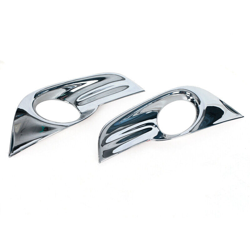 Chrome-plated front fog light trim caps for Nissan Altima 2013-2015