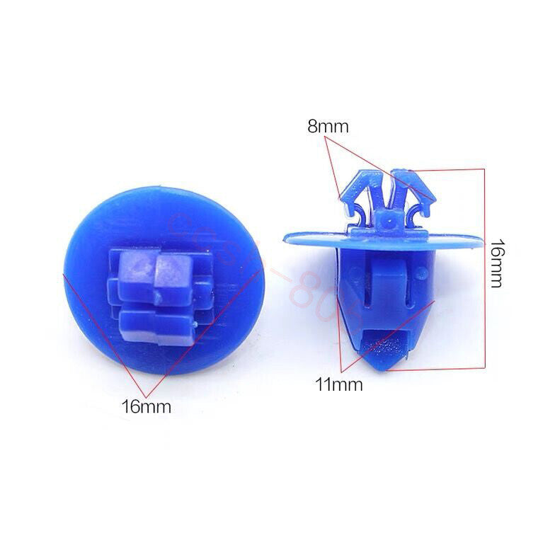 10 Pcs Car Wheel Arch Flare Side Moulding Trim Fastener Clips for Toyota