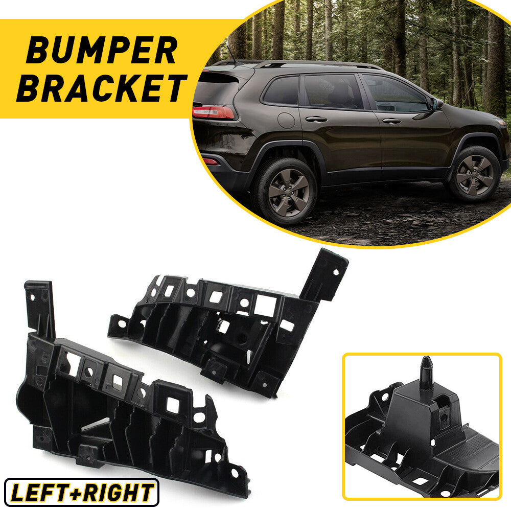 For 2014 - 2016 for Jeep Cherokee RH + LH Front Bumper Bracket LH Right Grip Kit - v