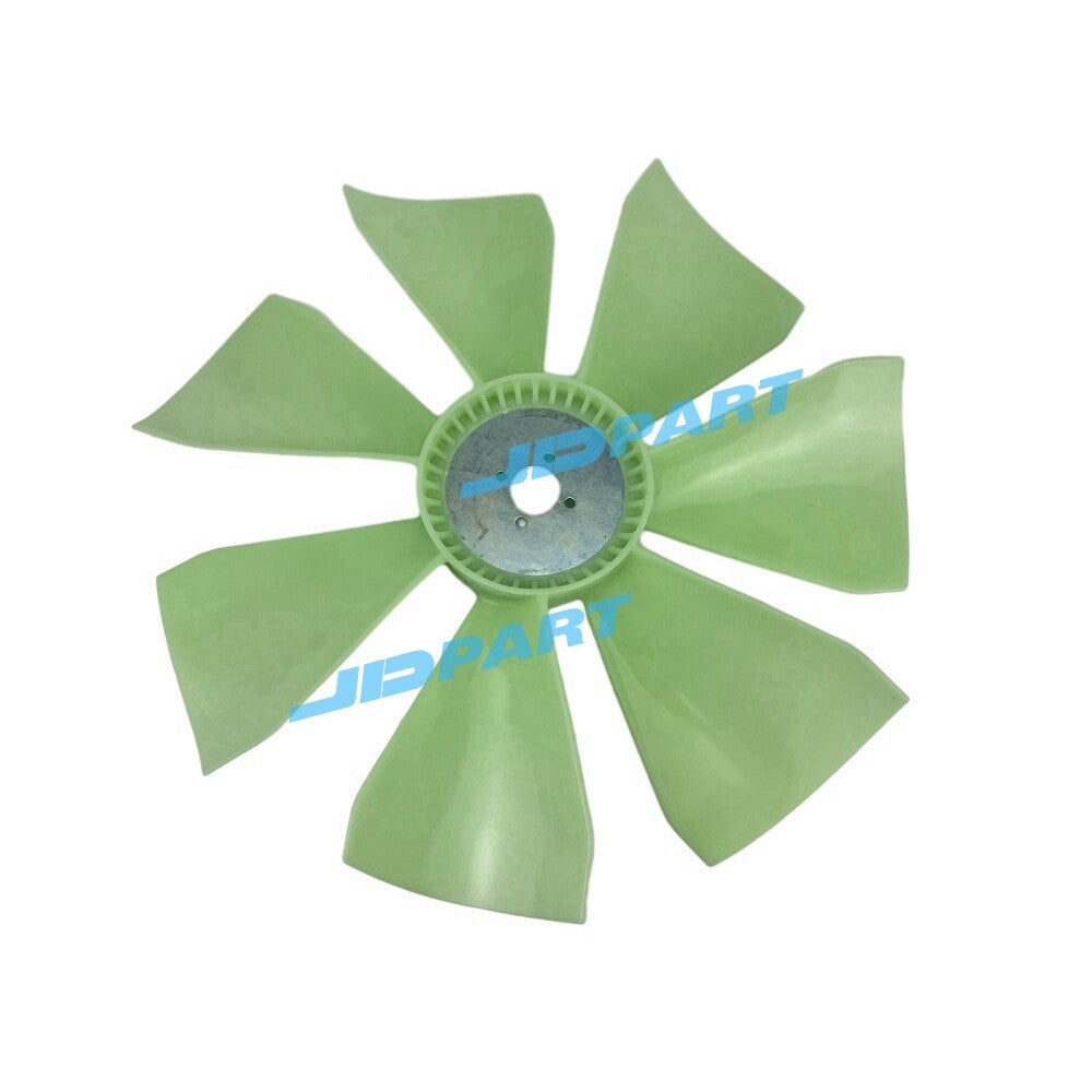 7-blade, 4-hole fan blade 320/04665 is suitable for excavator engine parts.