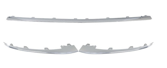 For W222 S450/560 2019-2020 Chrome Front Bumper Moulding Trim 3P B n