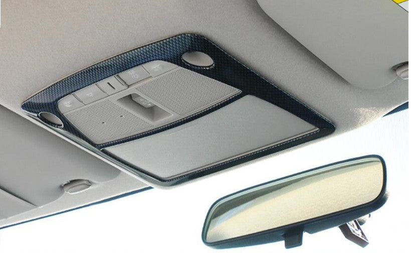 carbon fibre Front Reading Light Lamp Trim Cover for Nissan Altima/Teana 13-18