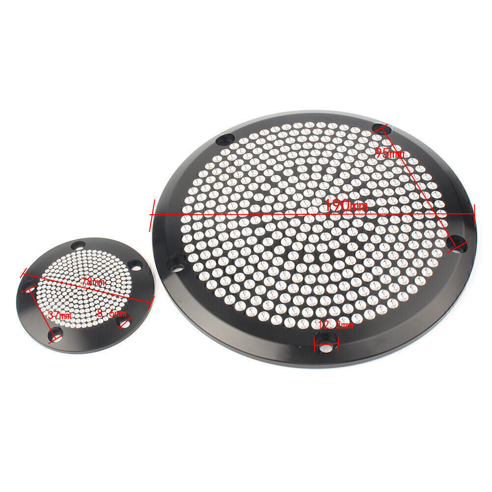 CNC Aluminum 5 Hole Clutch Cover & Timing Covers Fit for Harley Twin Cam Silver Q