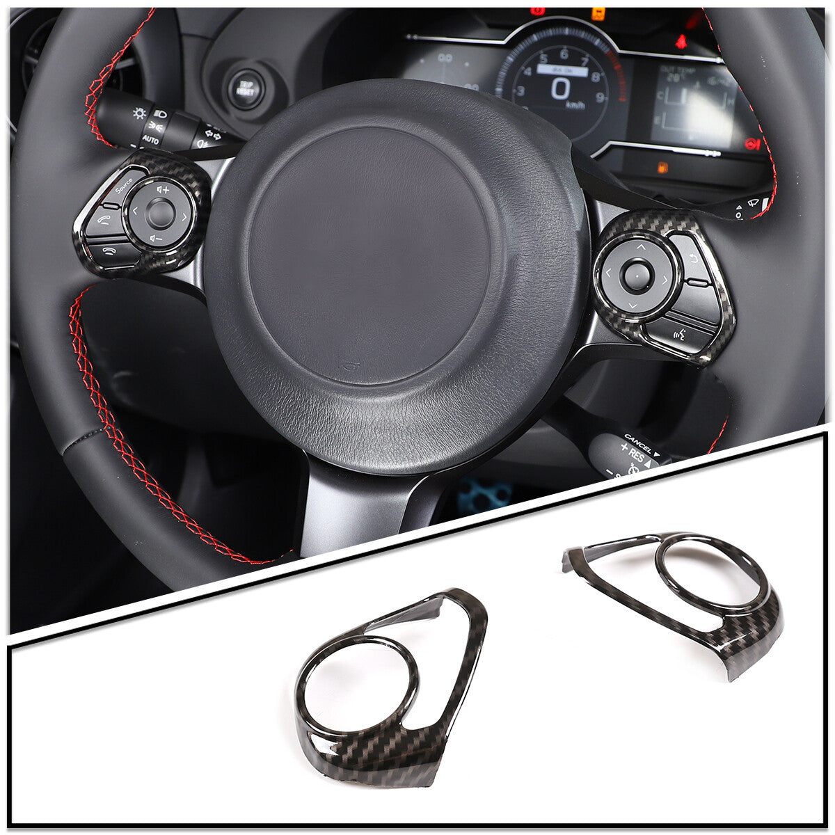 SILVER CENTER CONSOLE GEAR BUTTON STICKERS 5 PIECE DECOR for JAGUAR XJ 2010-19- v