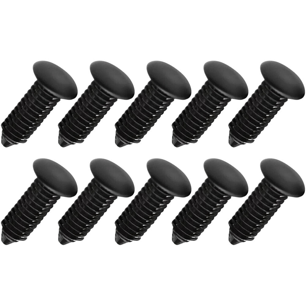 10Pcs Interior Trim Clip Plug Dowel Fixing Rivet Retainer Screw For 3' 5' 7' for X5