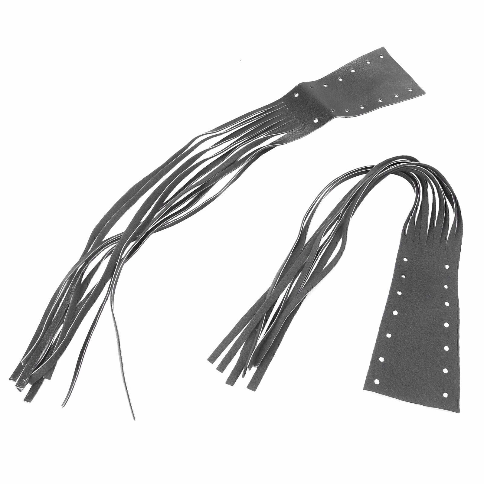 Leather Tassels for Harley Brake Lever Covers Clutch Grip Fringe Motorcycle Q