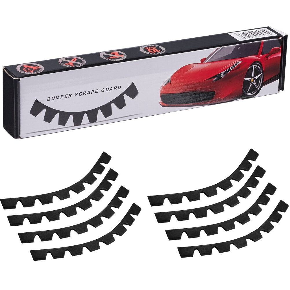 Universal Front Bumper Scrape Guard Skid Plate Bumper Protect Anti-Scratch DIY