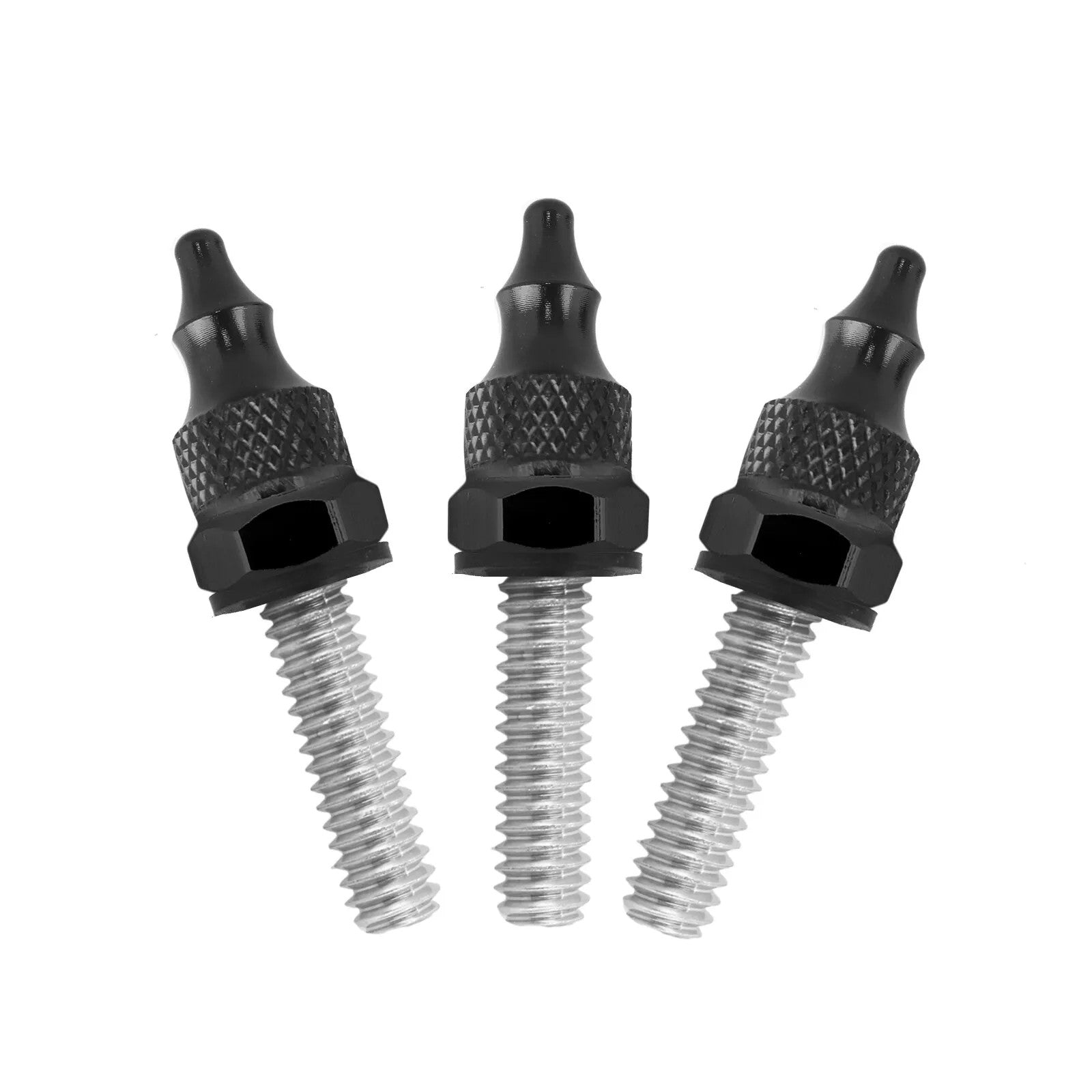 3 Black Windshield Bolts and Screws for Harley Electra Glide 1996 - 2013 n