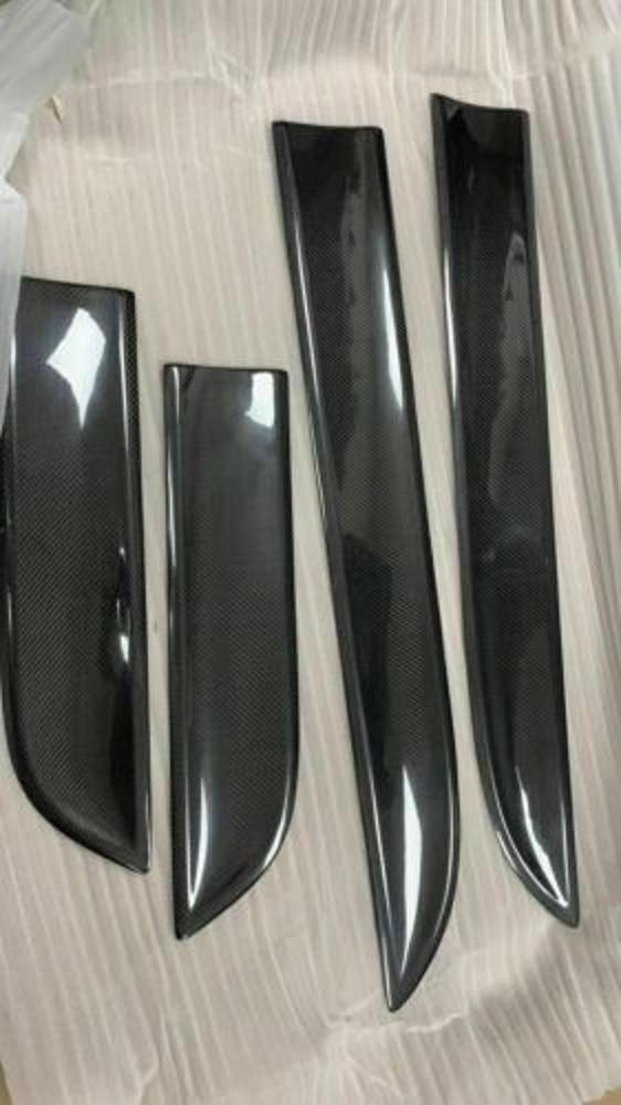 Carbon fiber car door panel and body side panel trim for Porsche Macan