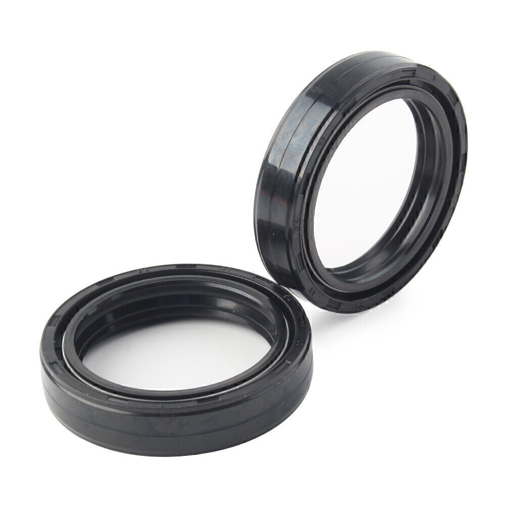 Front Fork Damper Shock Absorber Fork Dust Oil Seal for Motorcycle 43X55mm-11mm Q