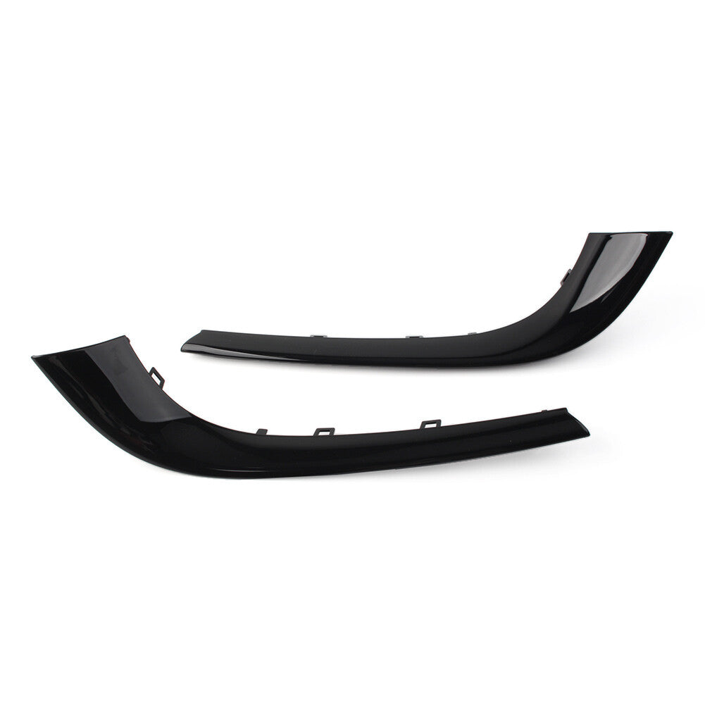 Front Bumper Upper Molding Trim for Jaguar XF 2012-2015 C2Z20504 C2Z20500 Pair