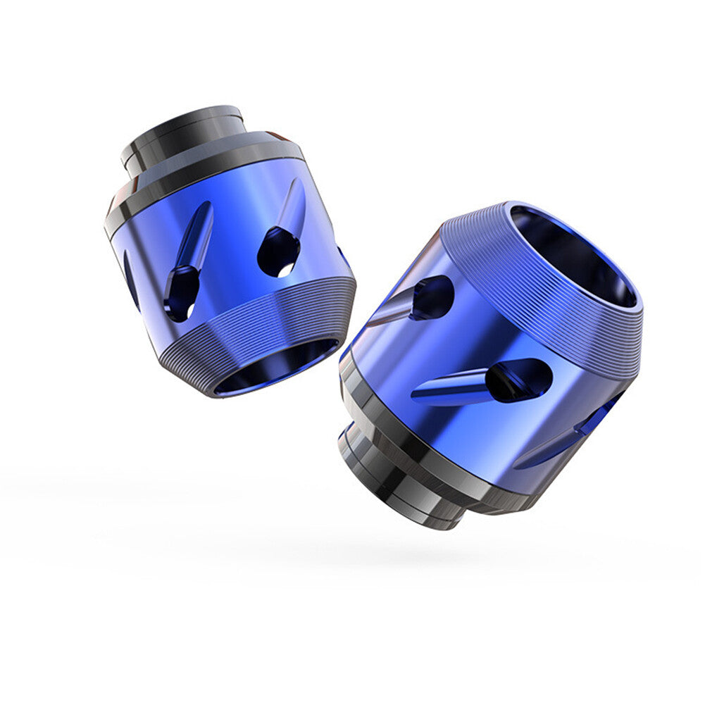 2¡Á CNC Frame Anti-falling Protector Ground Crash Slider Motor Dirt Pit Bike Blue