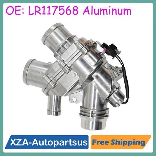 Thermostat Housing Assembly Aluminum for Land Rover for Range Rover 3.0L 2014-2019 Q
