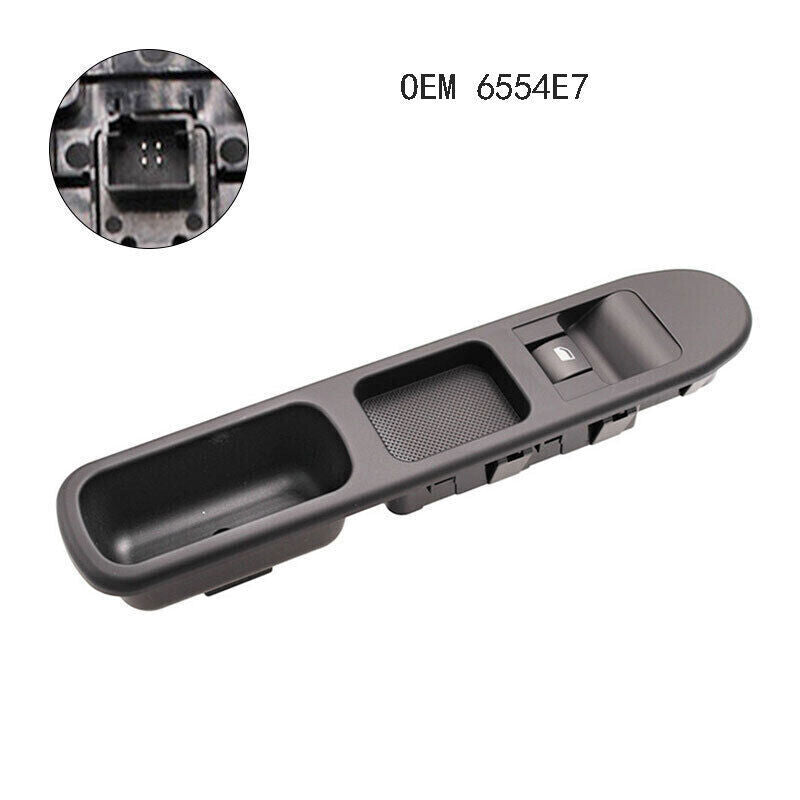 for Peugeot 307 SW CC 307SW 307CC Window Switch Front Passenger Side 6554.E7 NEW