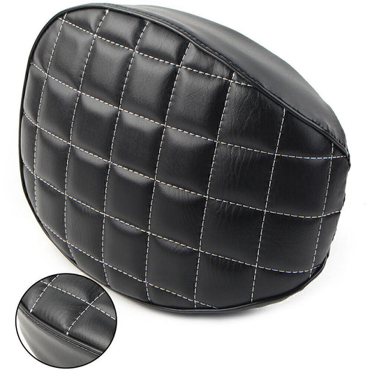 Cushion Rear Passenger Pillion Pad for Seat Black Fit for Harley Sportster XL 1200 XL883 Q
