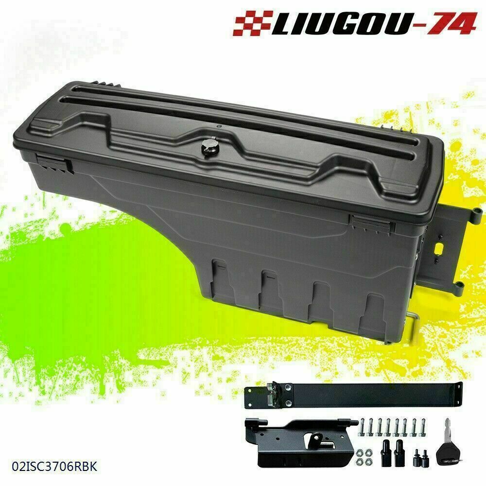 Passenger side card lathe storage box toolbox suitable for 02-18 for Dodge for Ram 1500-3500 U- v