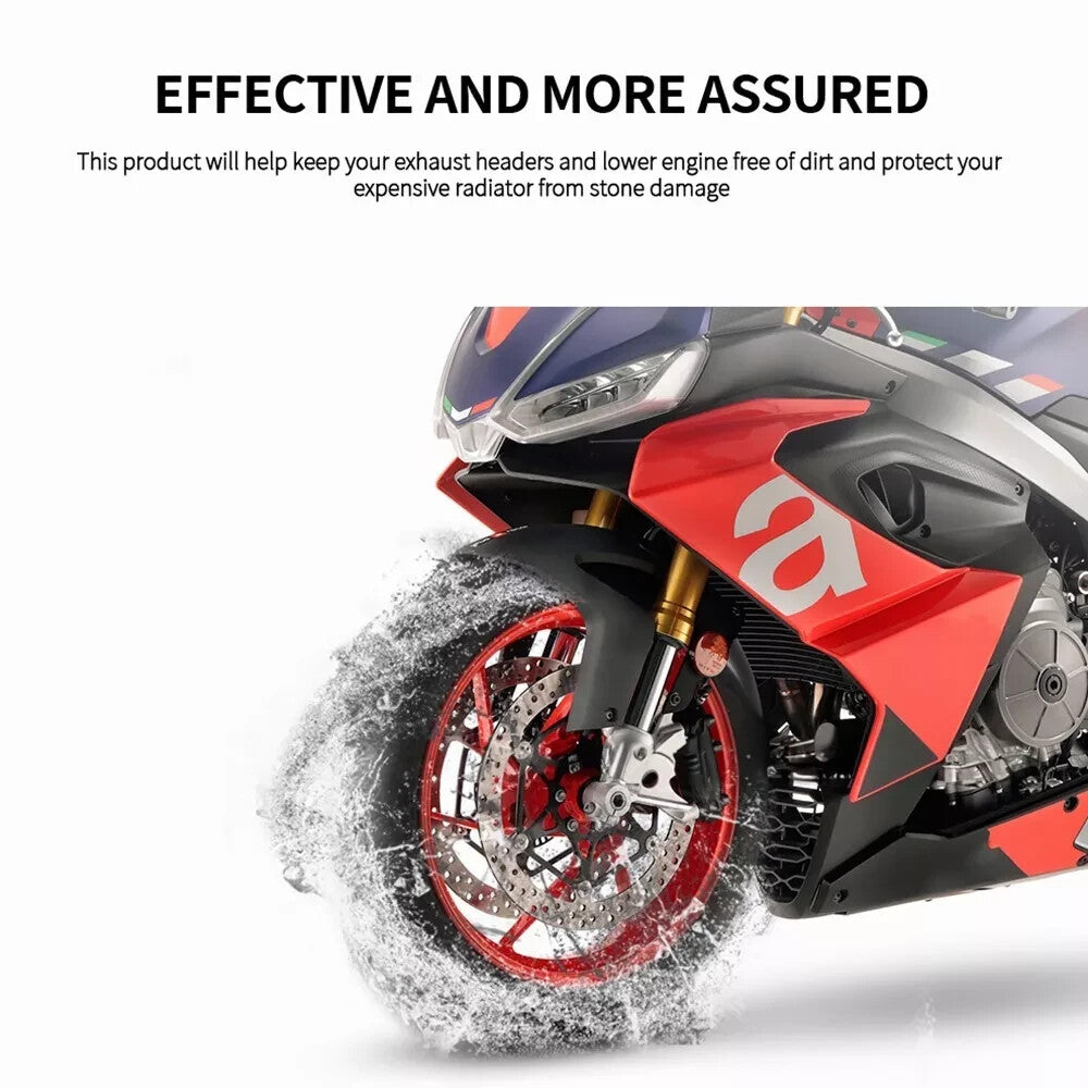 Motorcycle Front Fender Extension Hugger Mudguard For RS 660 RS660 RSV4