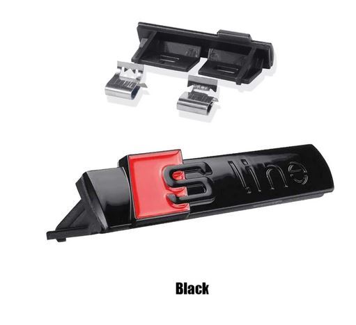 for Audi A3 Car Keychain Keyring Horseshoe Buckle Suede Black Red Accessories - v