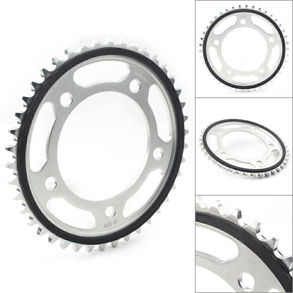 42T Motorcycle Rear Engine Chain Drive Sprocket Fit for Honda CB600F 2014-2018 Q