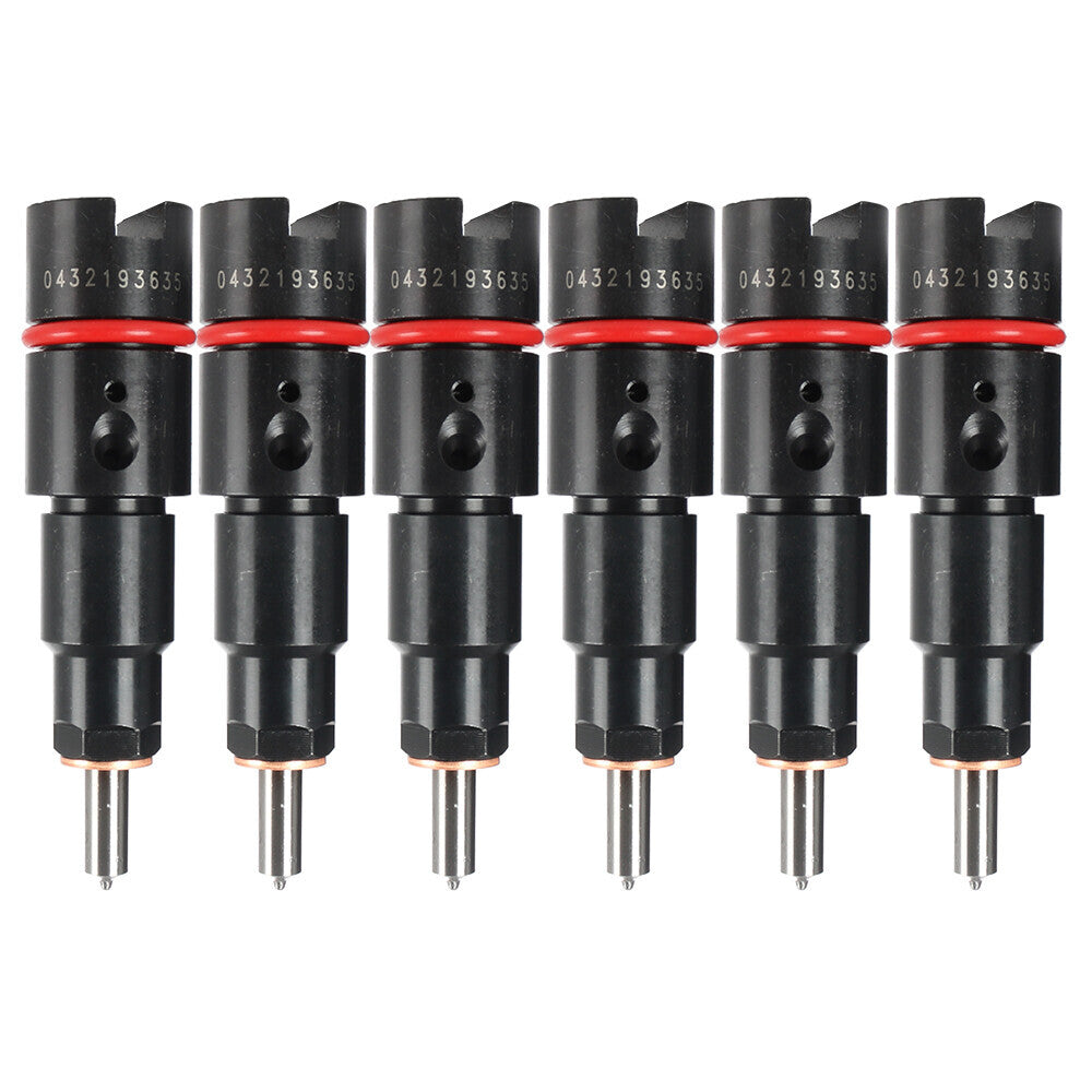 6x Performance Diesel Fuel Injectors for 24V for Dodge 5.9L 1003 0432193635